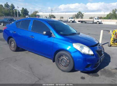 2013 NISSAN VERSA 1.6 S+ Blue  Gasoline 3N1CN7AP7DL894075 photo #1