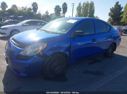 2013 NISSAN VERSA 1.6 S+ Blue  Gasoline 3N1CN7AP7DL894075 photo #3