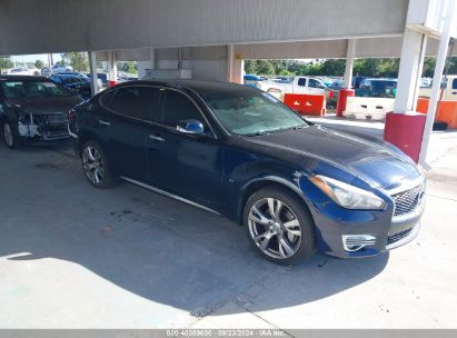 2015 INFINITI Q70L 3.7X Blue  Gasoline JN1BY1PR4FM830061 photo #1