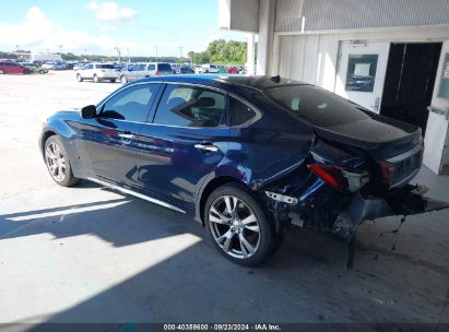 2015 INFINITI Q70L 3.7X Blue  Gasoline JN1BY1PR4FM830061 photo #4