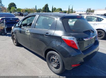 2013 TOYOTA YARIS L Black  Gasoline JTDKTUD30DD572681 photo #4