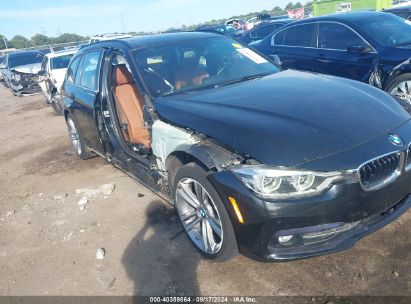 2017 BMW 3 SERIES 330I XDRIVE Black  Gasoline WBA8K3C35HA022549 photo #1