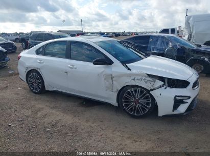 2021 KIA FORTE GT MANUAL White  Gasoline 3KPF44AC9ME409478 photo #1