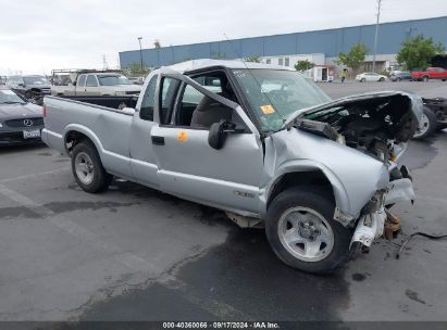 1996 CHEVROLET S TRUCK S10 Silver  Gasoline 1GCCS1944T8205989 photo #1