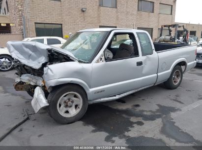 1996 CHEVROLET S TRUCK S10 Silver  Gasoline 1GCCS1944T8205989 photo #3