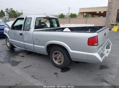 1996 CHEVROLET S TRUCK S10 Silver  Gasoline 1GCCS1944T8205989 photo #4