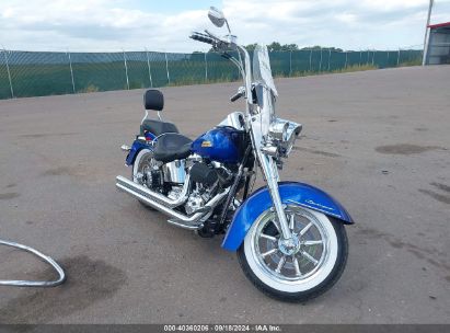 2007 HARLEY-DAVIDSON FLSTN Blue  Other 1HD1JD5157Y056682 photo #1