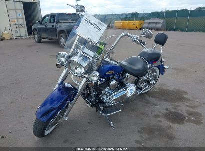 2007 HARLEY-DAVIDSON FLSTN Blue  Other 1HD1JD5157Y056682 photo #3