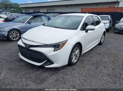 2019 TOYOTA COROLLA SE White  Gasoline JTNK4RBE4K3041349 photo #3