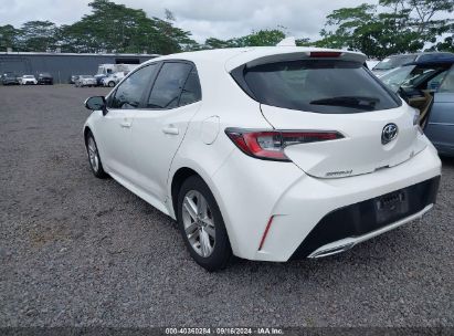 2019 TOYOTA COROLLA SE White  Gasoline JTNK4RBE4K3041349 photo #4