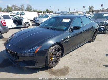 2022 MASERATI QUATTROPORTE MODENA Black  Gasoline ZAM56YPM9N1380979 photo #3