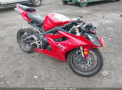 2009 TRIUMPH MOTORCYCLE DAYTONA 675 Red  Other SMTD00NS39J400610 photo #1