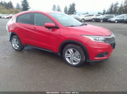 2020 HONDA HR-V AWD EX Red  Gasoline 3CZRU6H54LM714613 photo #1