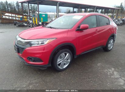 2020 HONDA HR-V AWD EX Red  Gasoline 3CZRU6H54LM714613 photo #3