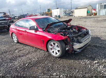 2015 BMW 435I GRAN COUPE Red  Gasoline WBA4B1C59FD418483 photo #1