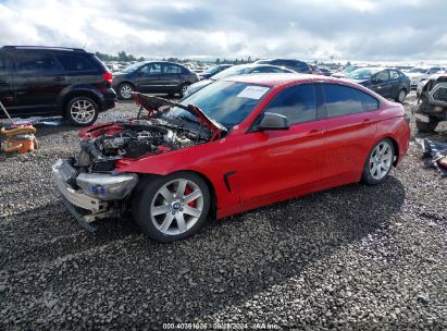 2015 BMW 435I GRAN COUPE Red  Gasoline WBA4B1C59FD418483 photo #3