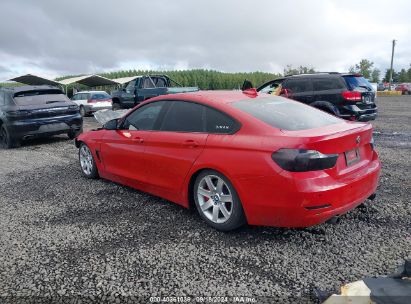 2015 BMW 435I GRAN COUPE Red  Gasoline WBA4B1C59FD418483 photo #4