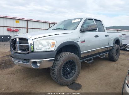 2009 DODGE RAM 2500 ST/SXT Silver  Gasoline 3D7KS28T89G503450 photo #3