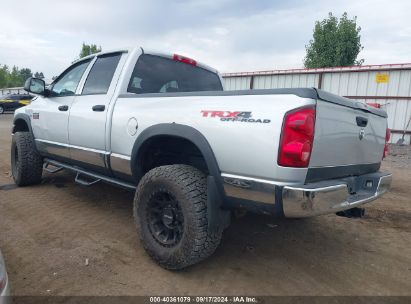 2009 DODGE RAM 2500 ST/SXT Silver  Gasoline 3D7KS28T89G503450 photo #4