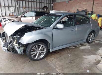 2014 SUBARU LEGACY 2.5I PREMIUM Silver  Gasoline 4S3BMBC61E3031076 photo #3