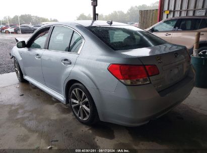 2014 SUBARU LEGACY 2.5I PREMIUM Silver  Gasoline 4S3BMBC61E3031076 photo #4