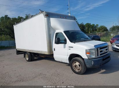 2014 FORD E-350 CUTAWAY White  gas 1FDWE3FL3EDA94501 photo #1