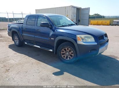 2006 MITSUBISHI RAIDER DURO CROSS V8 Blue  Gasoline 1Z7HT38N76S543178 photo #1