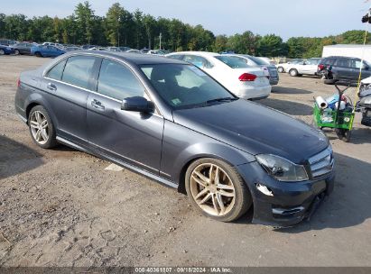 2013 MERCEDES-BENZ C 300 LUXURY 4MATIC/SPORT 4MATIC Gray  Gasoline WDDGF8AB8DR279829 photo #1