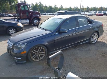 2013 MERCEDES-BENZ C 300 LUXURY 4MATIC/SPORT 4MATIC Gray  Gasoline WDDGF8AB8DR279829 photo #3