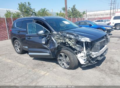 2021 HYUNDAI SANTA FE SEL Gray  Gasoline 5NMS2DAJ0MH351112 photo #1