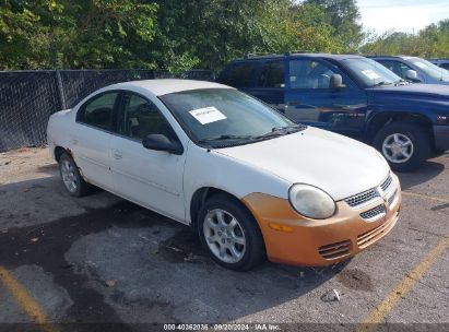 2005 DODGE NEON SXT White  Gasoline 1B3ES56C45D154419 photo #1