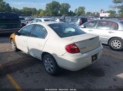 2005 DODGE NEON SXT White  Gasoline 1B3ES56C45D154419 photo #4