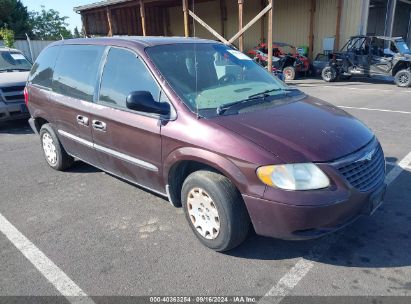 2003 CHRYSLER VOYAGER Purple  Gasoline 1C4GJ25B43B297932 photo #1