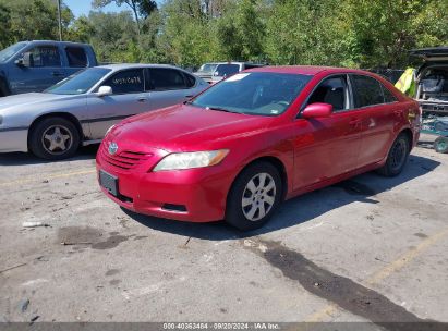 2007 TOYOTA CAMRY LE Red  Gasoline 4T1BE46K57U166507 photo #3