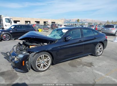 2015 BMW 435I GRAN COUPE Dark Blue  Gasoline WBA4B1C53FD418110 photo #3