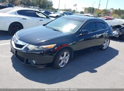 2010 ACURA TSX 2.4 Black  Gasoline JH4CU2E68AC029528 photo #3