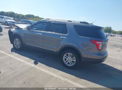 2013 FORD EXPLORER XLT Gray  Gasoline 1FM5K7D82DGB75707 photo #4