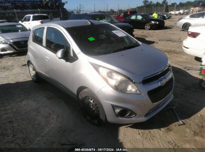 2015 CHEVROLET SPARK 1LT CVT Silver  Gasoline KL8CD6S95FC801281 photo #1