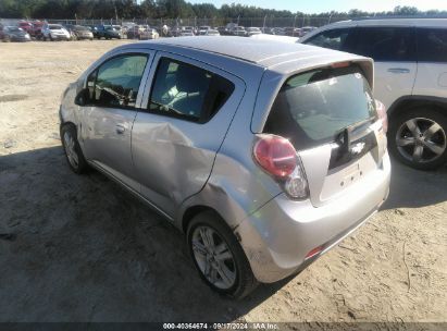 2015 CHEVROLET SPARK 1LT CVT Silver  Gasoline KL8CD6S95FC801281 photo #4