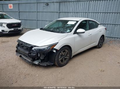 2024 NISSAN SENTRA SV XTRONIC CVT White  Gasoline 3N1AB8CV1RY294874 photo #3