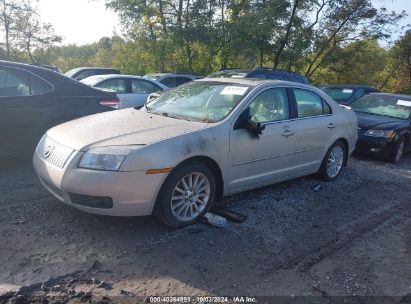 2009 MERCURY MILAN V6 PREMIER Silver  Gasoline 3MEHM08159R629656 photo #3