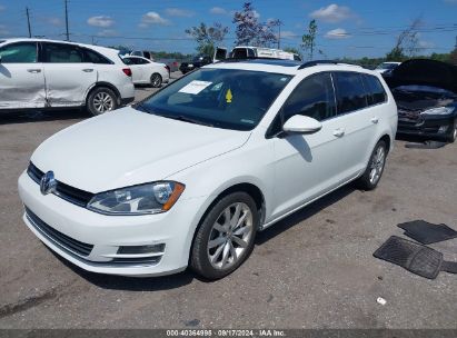 2016 VOLKSWAGEN GOLF SPORTWAGEN TSI SE 4-DOOR White  Gasoline 3VWC17AU1GM512813 photo #3