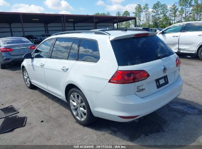 2016 VOLKSWAGEN GOLF SPORTWAGEN TSI SE 4-DOOR White  Gasoline 3VWC17AU1GM512813 photo #4