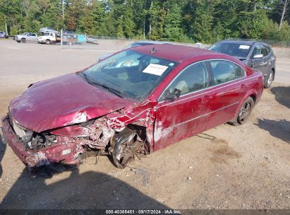 2008 SATURN AURA XE Maroon  Gasoline 1G8ZS57B68F240839 photo #3