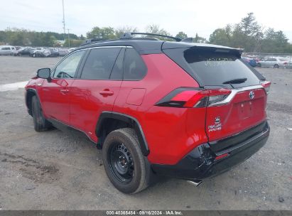 2022 TOYOTA RAV4 PRIME XSE Red  Hybrid JTMEB3FV7ND109849 photo #4