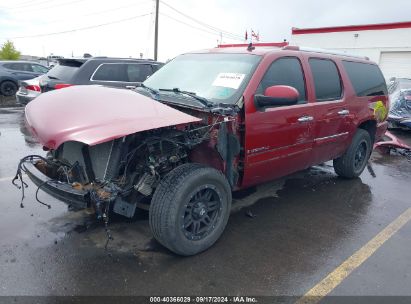 2008 GMC YUKON XL 1500 DENALI Red  Gasoline 1GKFK66898J231865 photo #3