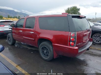 2008 GMC YUKON XL 1500 DENALI Red  Gasoline 1GKFK66898J231865 photo #4