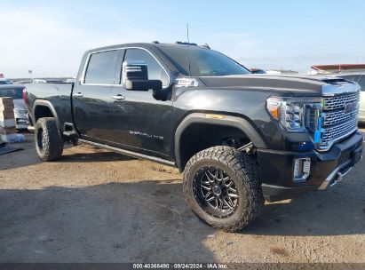 2021 GMC SIERRA 2500HD 4WD  STANDARD BED DENALI Black  Diesel 1GT49REY7MF240840 photo #1