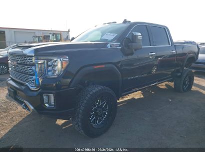 2021 GMC SIERRA 2500HD 4WD  STANDARD BED DENALI Black  Diesel 1GT49REY7MF240840 photo #3