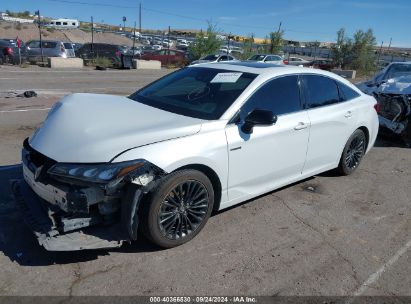 2020 TOYOTA AVALON HYBRID XSE White  Hybrid 4T1E21FB4LU015933 photo #3